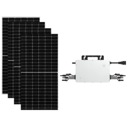 Kit autoconsumo 2000w com microinversor - 1